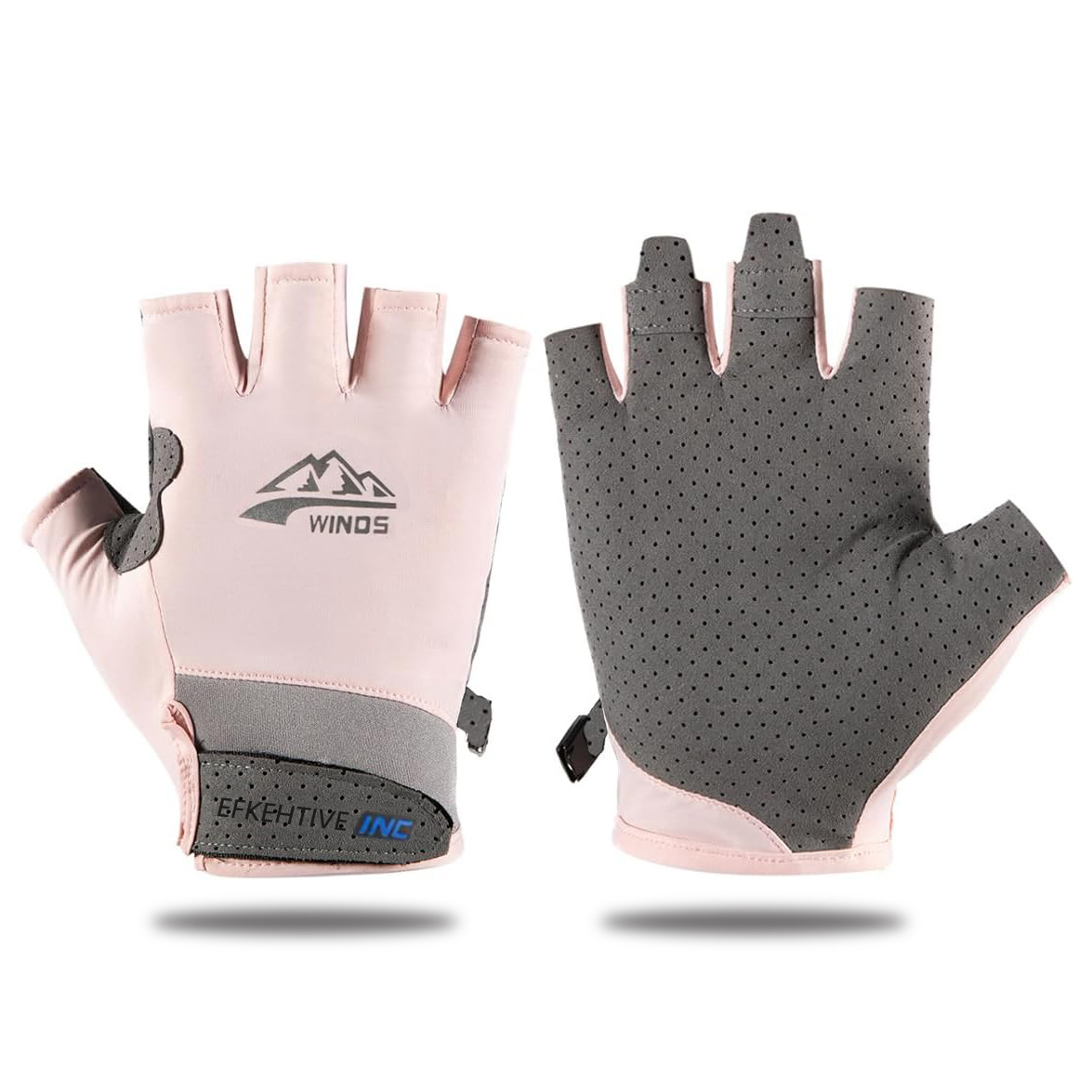 Spearfishing Glove - 1 คู่ Fingerless ขับรถ/ตกปลา/เรือใบ/เรือคายัค/พายเรือ/พายเรือ/UV/ดวงอาทิตย์/ถุงมือป้องกัน