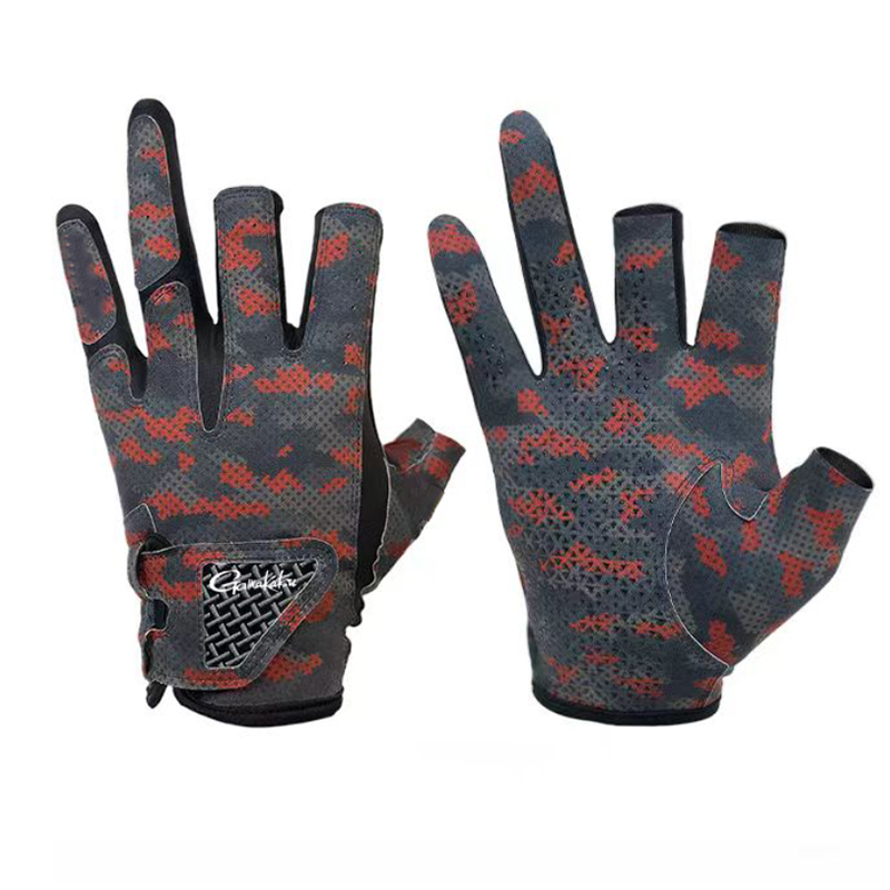Spearfishing Glove - Gamakatsu ถุงมือตกปลา Anti-SLIP ฤดูร้อน Breathable Fly