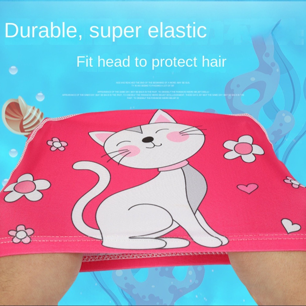 หมวกว่ายน้ำเด็ก ลายการ์ตูนน่าร - Aquatic Sports Cap บทวิจารณ์และราคา