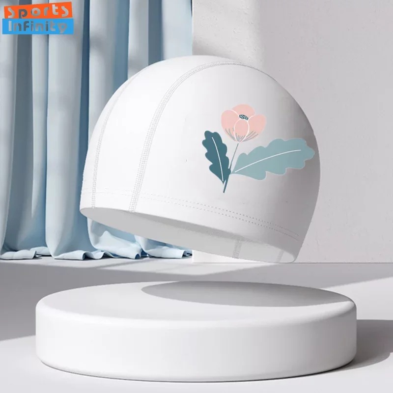 หมวกว่ายน้ําหญิงการ์ตูนน่ารักก - Aquatic Sports Cap บทวิจารณ์และราคา