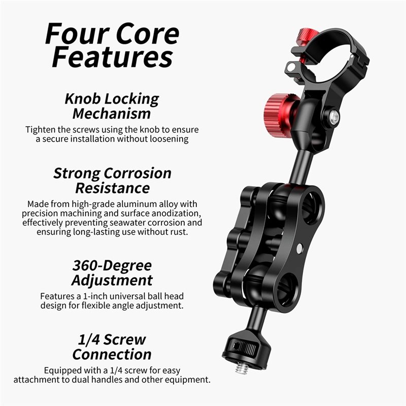 【RECOMENDAR】ขายึดไฟฉายดำน้ำแบบ - Underwater Flashlight บทวิจารณ์และราคา
