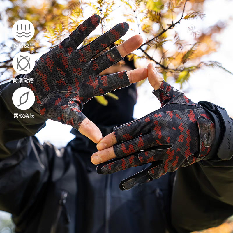 Gamakatsu ถุงมือตกปลา Anti-SLI - Spearfishing Glove บทวิจารณ์และราคา