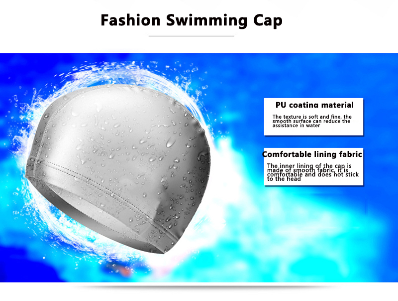 หมวกว่ายน้ำ PU กันน้ำสำหรับเด็ - Aquatic Sports Cap บทวิจารณ์และราคา
