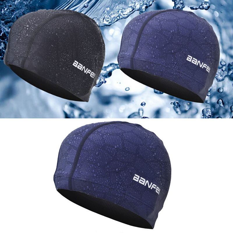 ผ้าหมวกว่ายน้ําผู้ชายผู้หญิงกั - Aquatic Sports Cap บทวิจารณ์และราคา