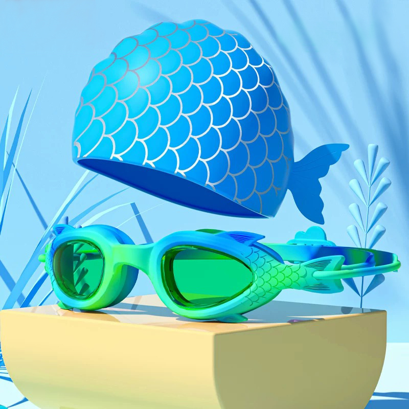 แว่นตาว่ายน้ำสำหรับเด็ก; ชุดหม - Aquatic Sports Cap บทวิจารณ์และราคา