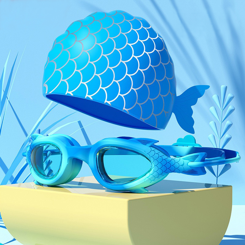 แว่นตาว่ายน้ำสำหรับเด็ก; ชุดหม - Aquatic Sports Cap บทวิจารณ์และราคา