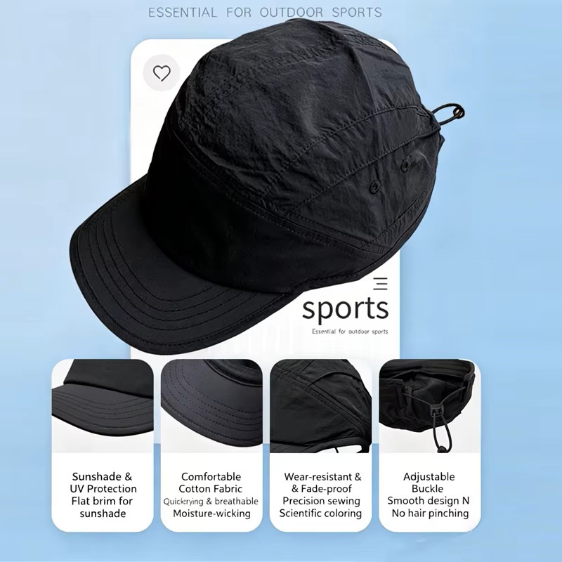 หมวกเบสบอลแบบแห้งเร็วสำหรับทุก - Aquatic Sports Cap บทวิจารณ์และราคา