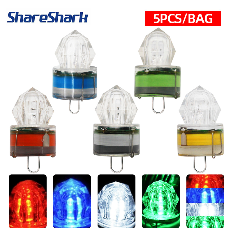 ไฟตกปลา LED ShareShark 5 ชิ้น  - Underwater Flashlight บทวิจารณ์และราคา