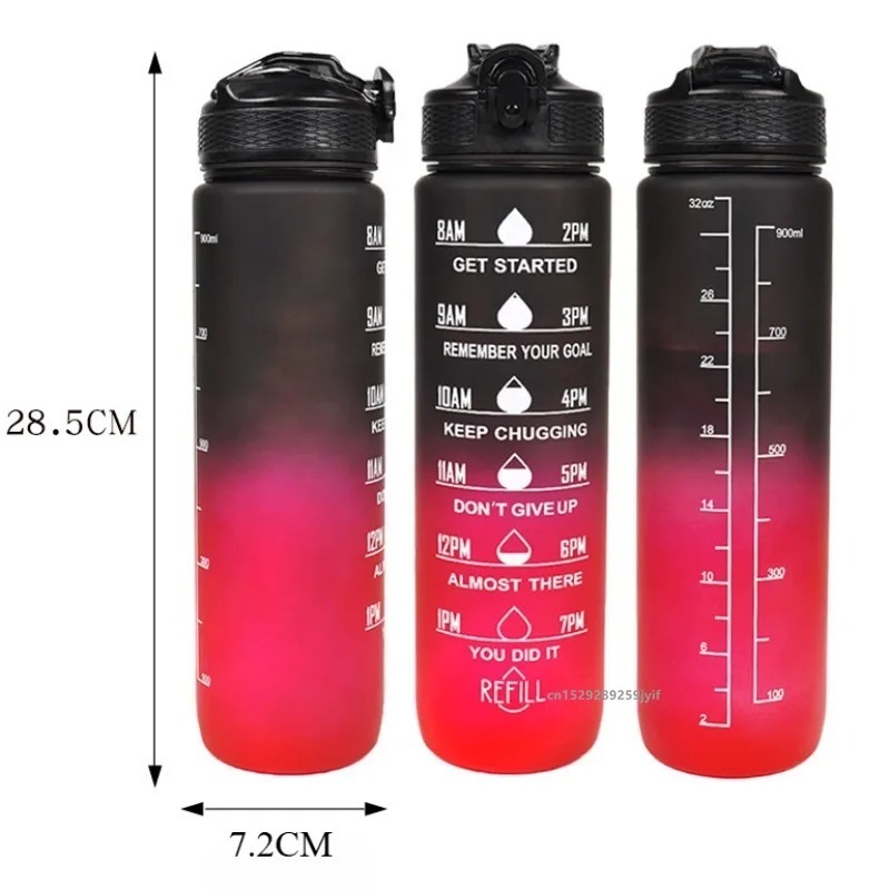 1L ขวดน้ําแบบพกพาขวดน้ํากีฬาสว - Aquatic Gym บทวิจารณ์และราคา