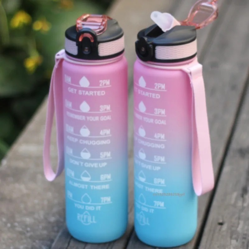 1L ขวดน้ําแบบพกพาขวดน้ํากีฬาสว - Aquatic Gym บทวิจารณ์และราคา