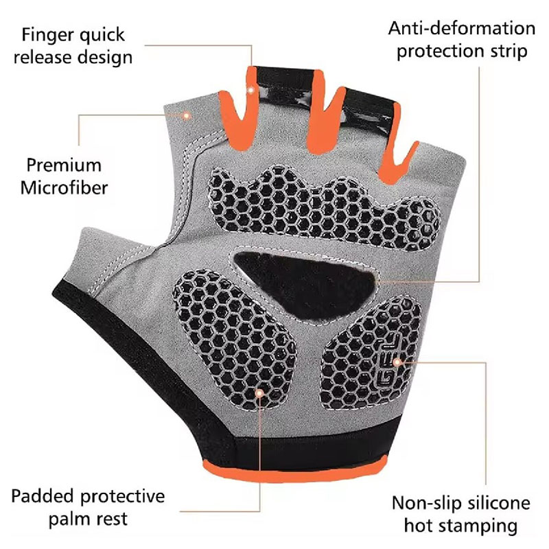 ถุงมือครึ่งนิ้วกันลื่นระบายอาก - Spearfishing Glove บทวิจารณ์และราคา