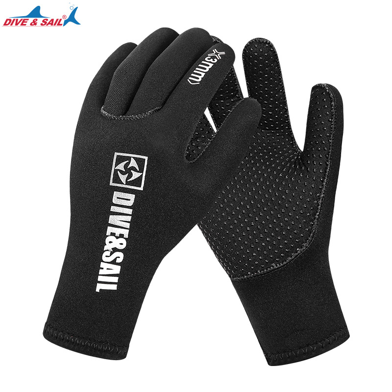 3MM Neoprene ถุงมือดำน้ำสบาย H - Spearfishing Glove บทวิจารณ์และราคา