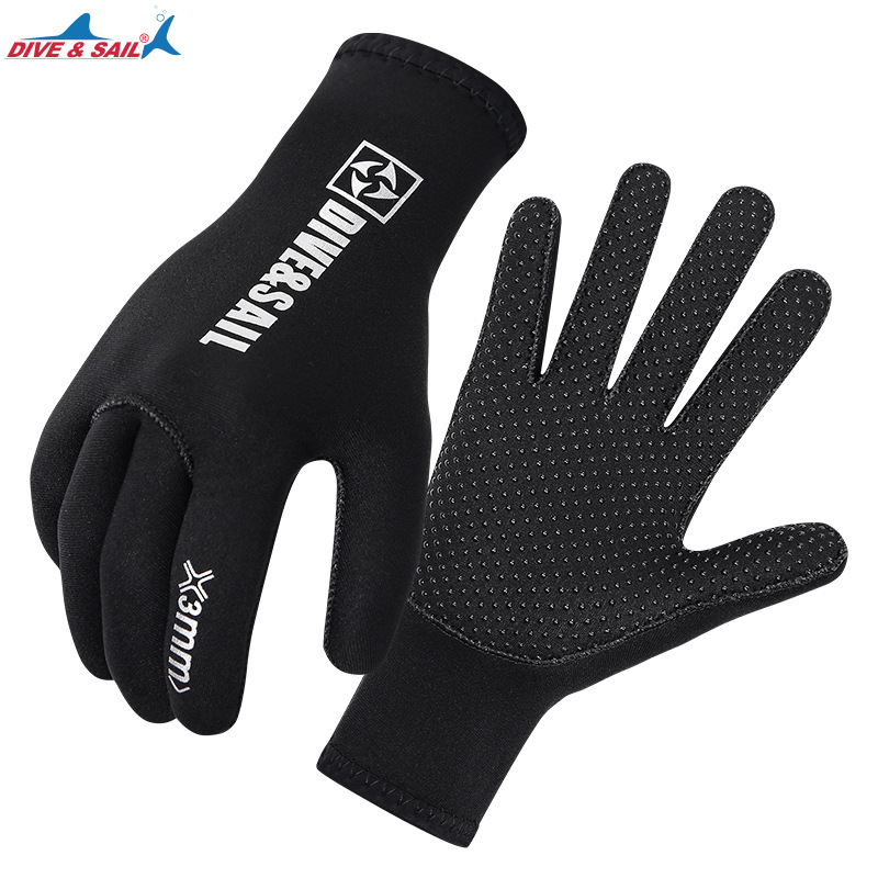 3MM Neoprene ถุงมือดำน้ำสบาย H - Spearfishing Glove บทวิจารณ์และราคา