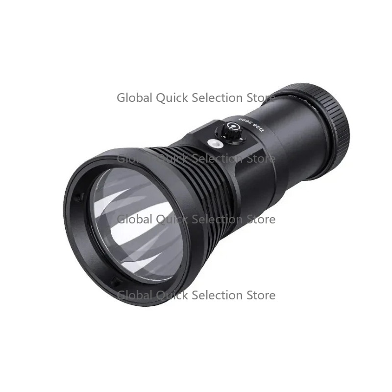 ไฟฉายดำน้ำ D28 3600 D30 4000 ล - Underwater Flashlight บทวิจารณ์และราคา