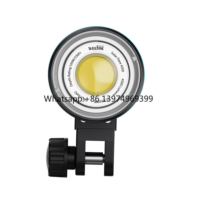 WEEFINE SolarFlare 4500 WF102  - Underwater Flashlight บทวิจารณ์และราคา